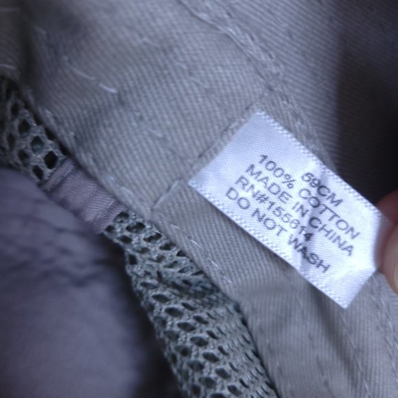 Mesh Head Safari Hat 23.25"/59CM Adjustable Chin Cord Collapsible - Picture 8 of 8